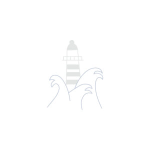 Faro en olas